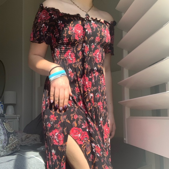 kimchi blue midi dress - Picture 3 of 7